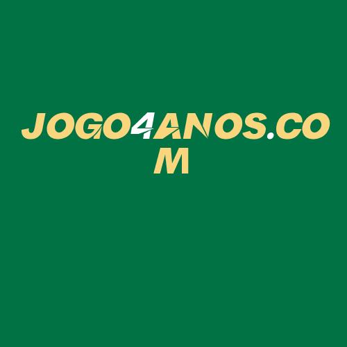 Logo da JOGO4ANOS